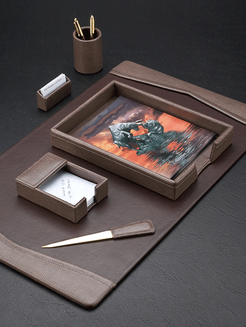 Executive Desk Pads, Custom Conference Desk Blotters, Leather Executive