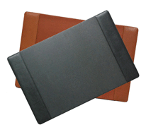Top-Grain Leather Desk Pad Blotters